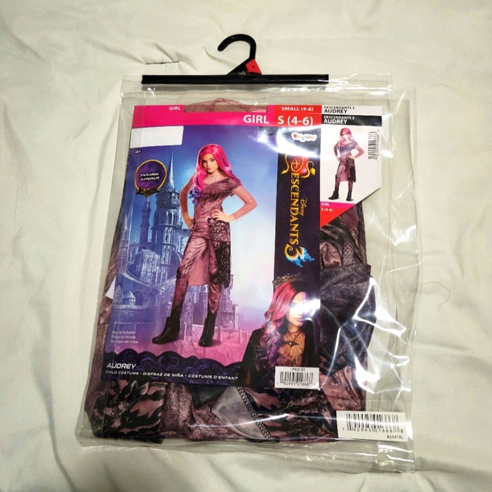 *SOLD* Disguise Disney Descendents 3 Girls Classic Audrey Halloween Costume